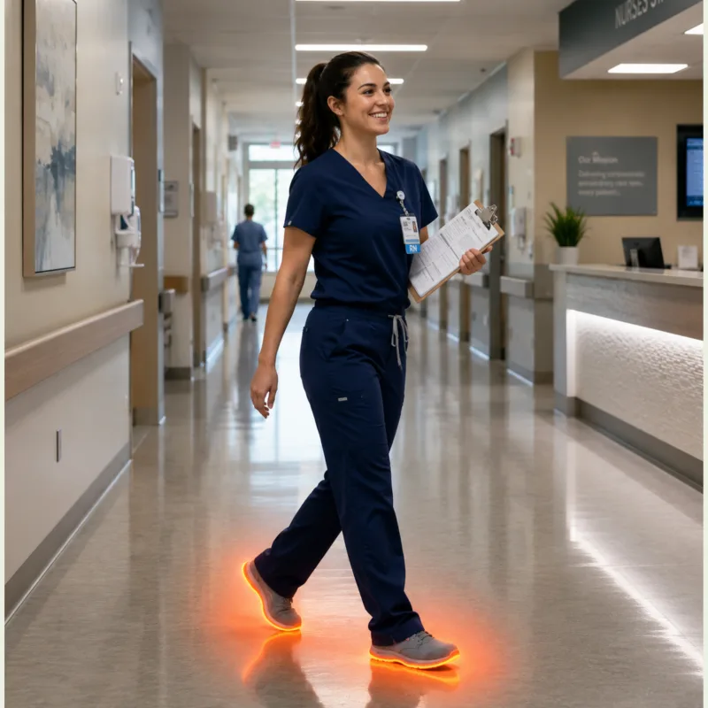Nurse on a hospital shift